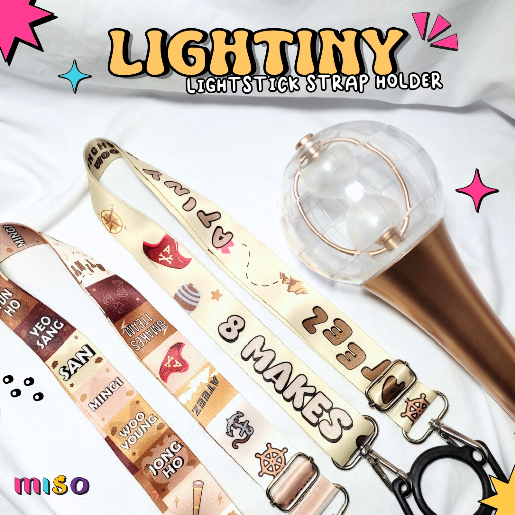 ATEEZ LIGHTSTICK LIGHTINY  Strap Holder / Tali Lightstick / Lightstick Strap ATEEZ LIGHTSTICK LIGHTI