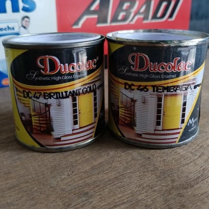 CAT MINYAK EMAS & TEMBAGA DUCOLAC 100CC (½ DUCO)