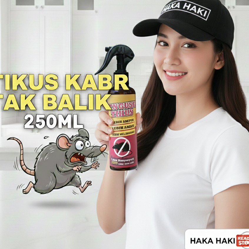 Pengusir Tikus/ Rat Repellent Parfum Tikus/ Anti Tikus RatSpray 250ml - PENGUSIR TIKUS