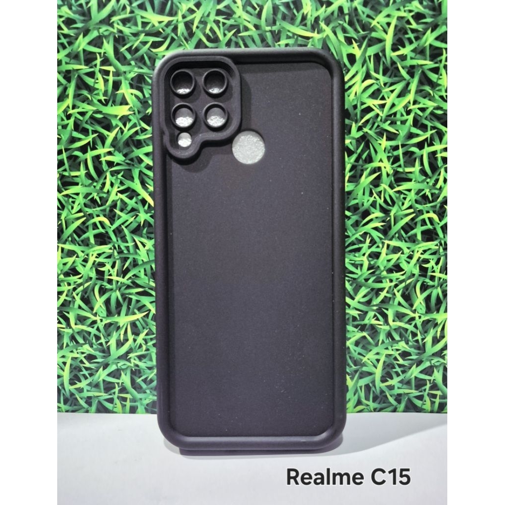 Case Realme C15 Hitam