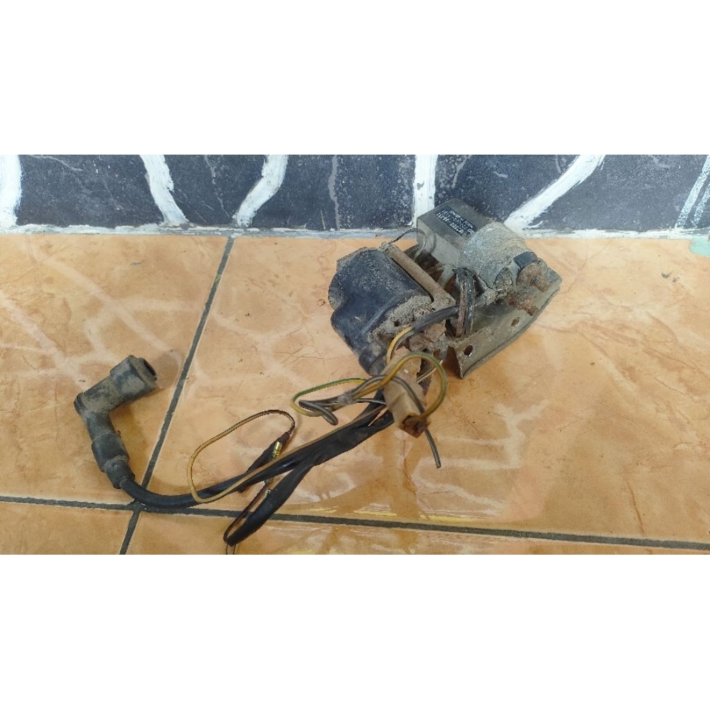 Cdi ECU set koil dan bendik CDI ND Japan Ori Rc80 crystal a100 Rgr Ori