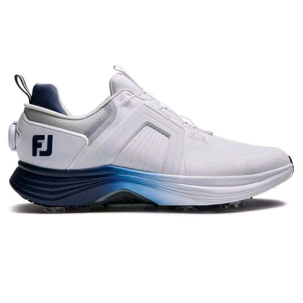 Sepatu Golf Footjoy Hyperflex Carbon BOA White Navy Original