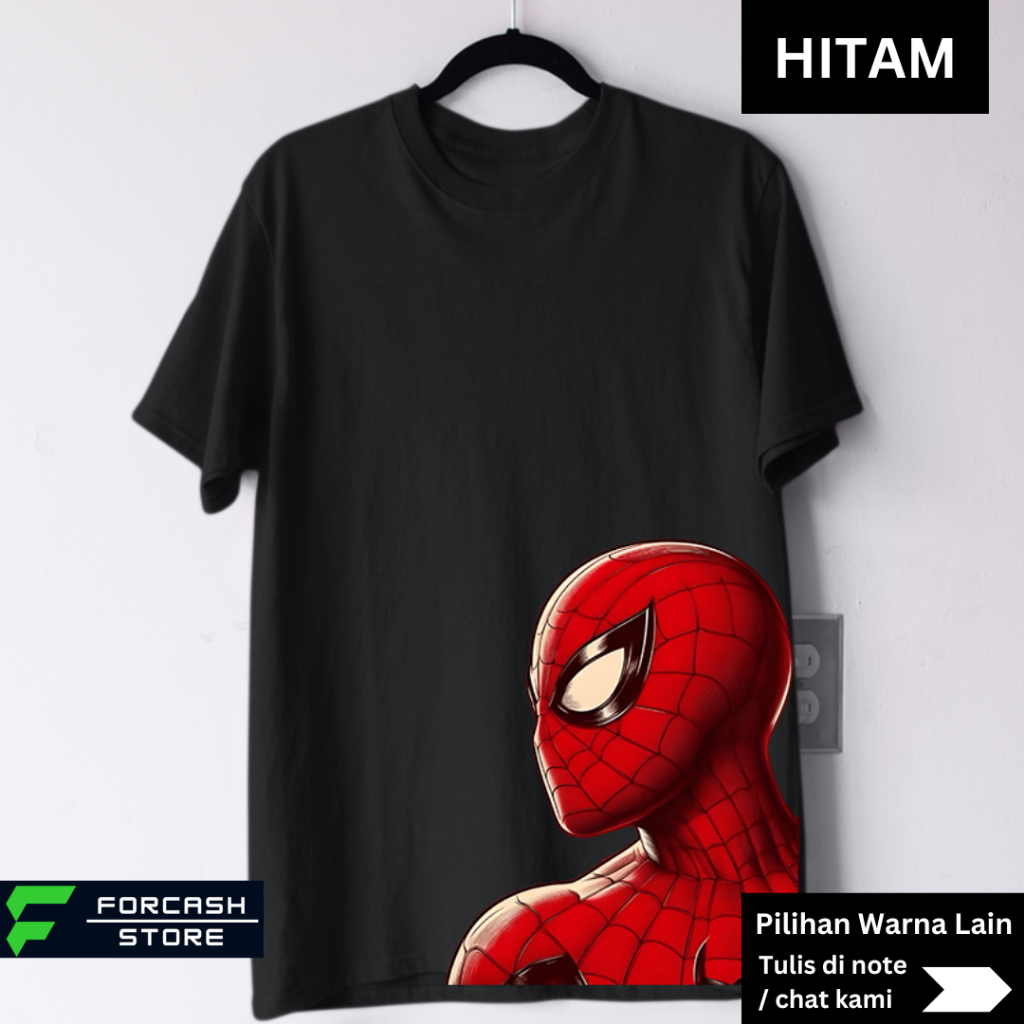 Kaos Superhero Spiderm4n Dewasa S–7XL Jumbo Big Size & Kaos Anak XS–XL (Usia 2–13 Tahun – Cotton Com