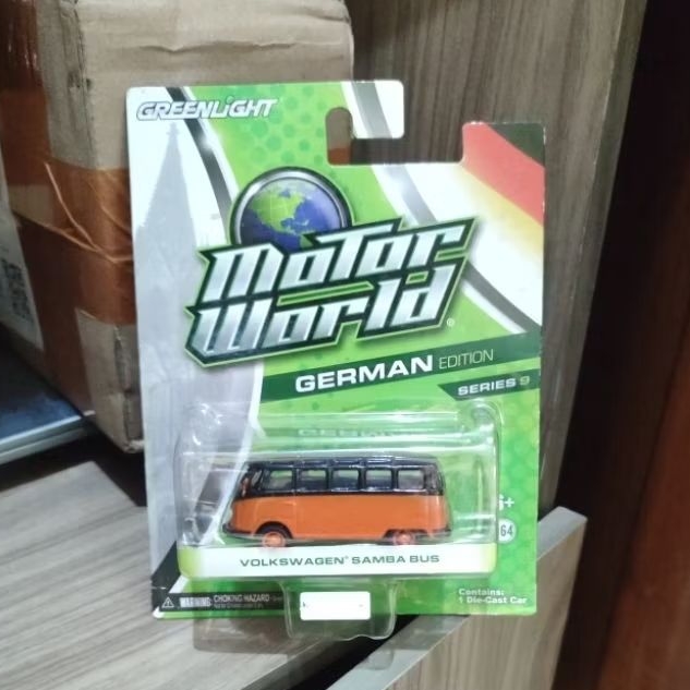 Greenlight Volkswagen Samba Bus Germany Edition Motor World diecast