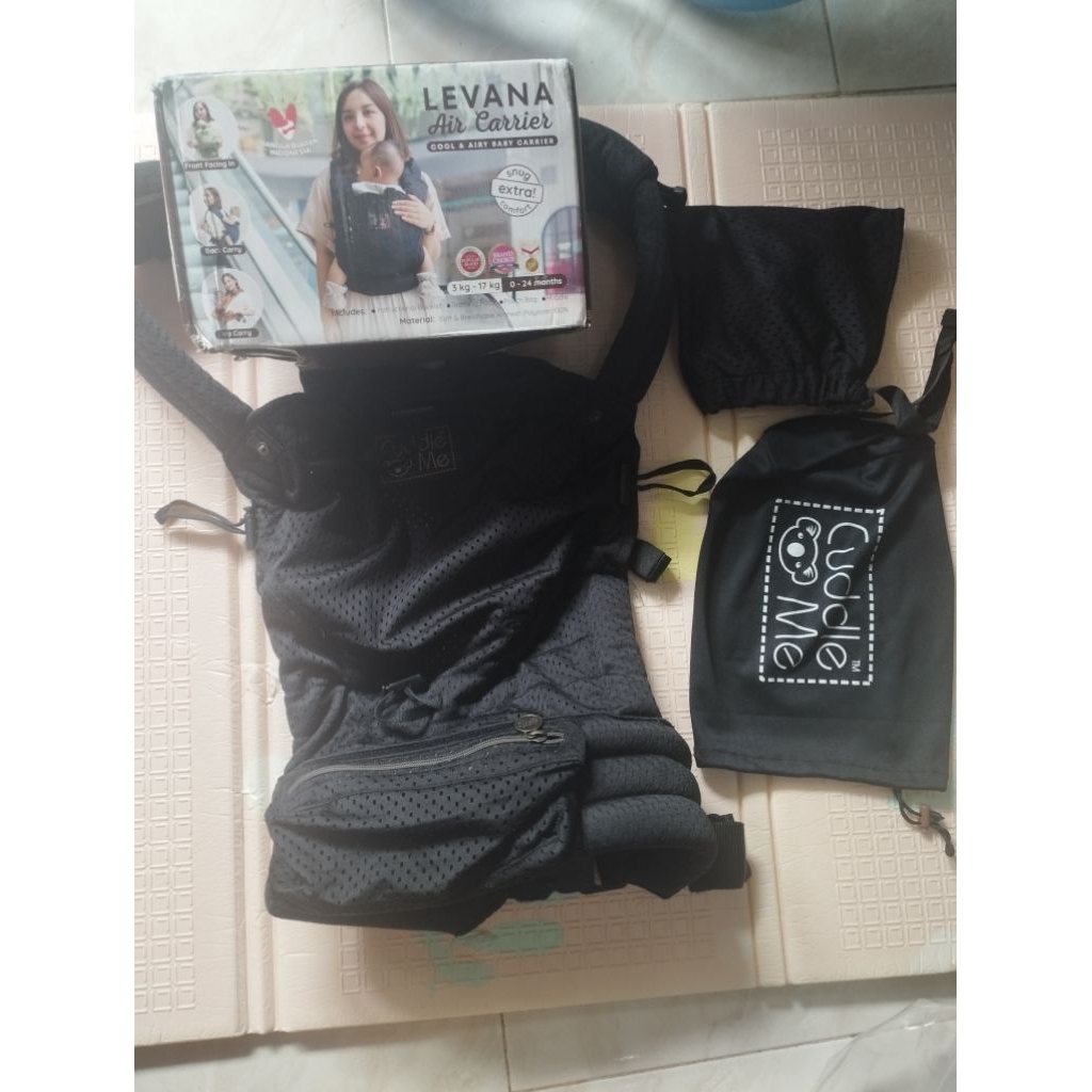 preloved gendongan cuddelme levana air PL