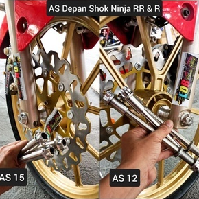 AS Stainless Stainles Ninja & Arm tengah belakang PNP Kaze. Megapro. GL Max / Aitech