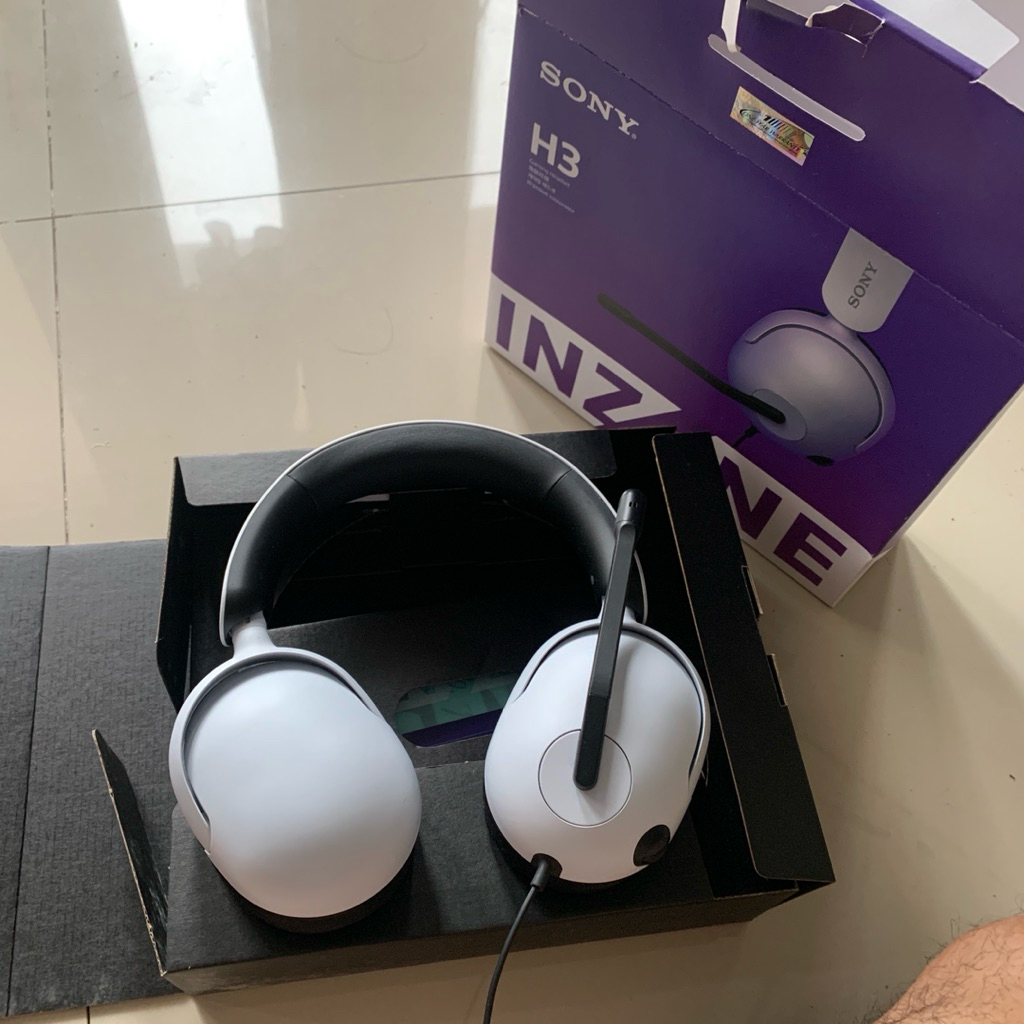[Preloved] Second Headset Sony Inzone H3 Gaming Wired Bekas
