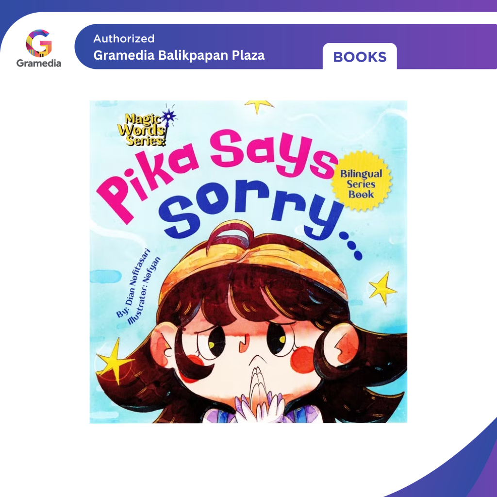 Gramedia Balikpapan Plaza-Pika Says Sorry : Magic Words Series