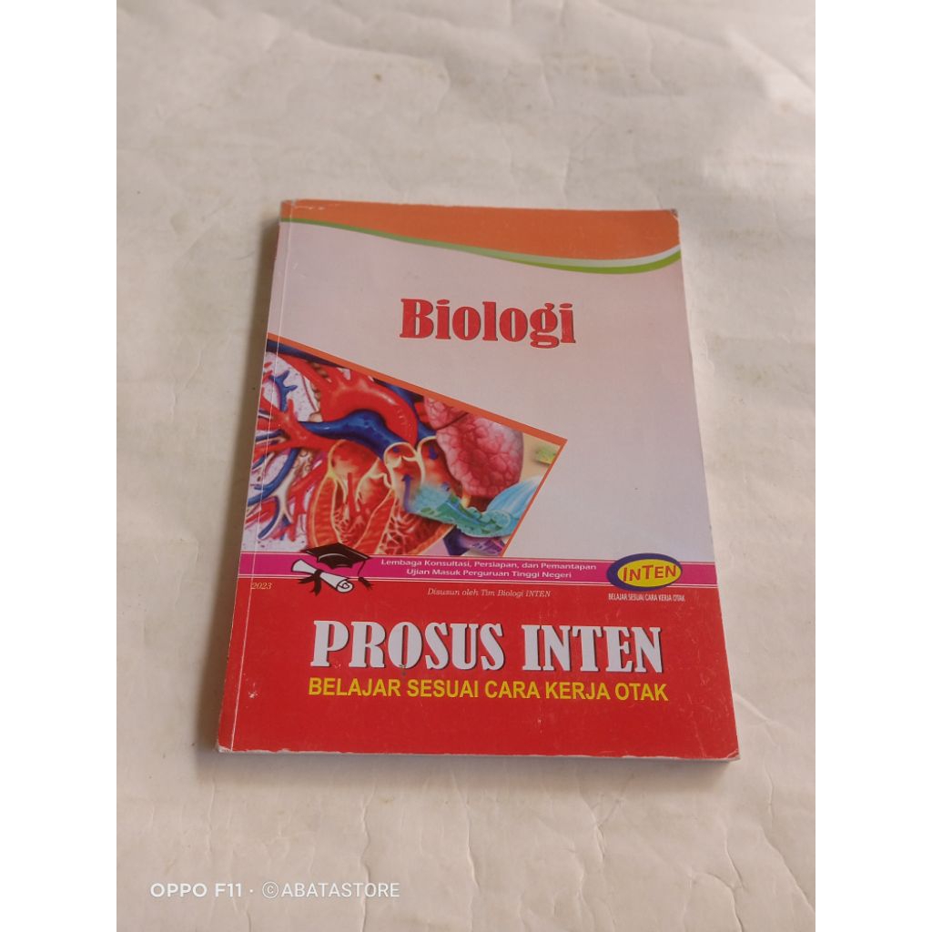 BUKU BIOLOGI PROSUS INTEN BELAJAR SESUAI CARA KERJA OTAK