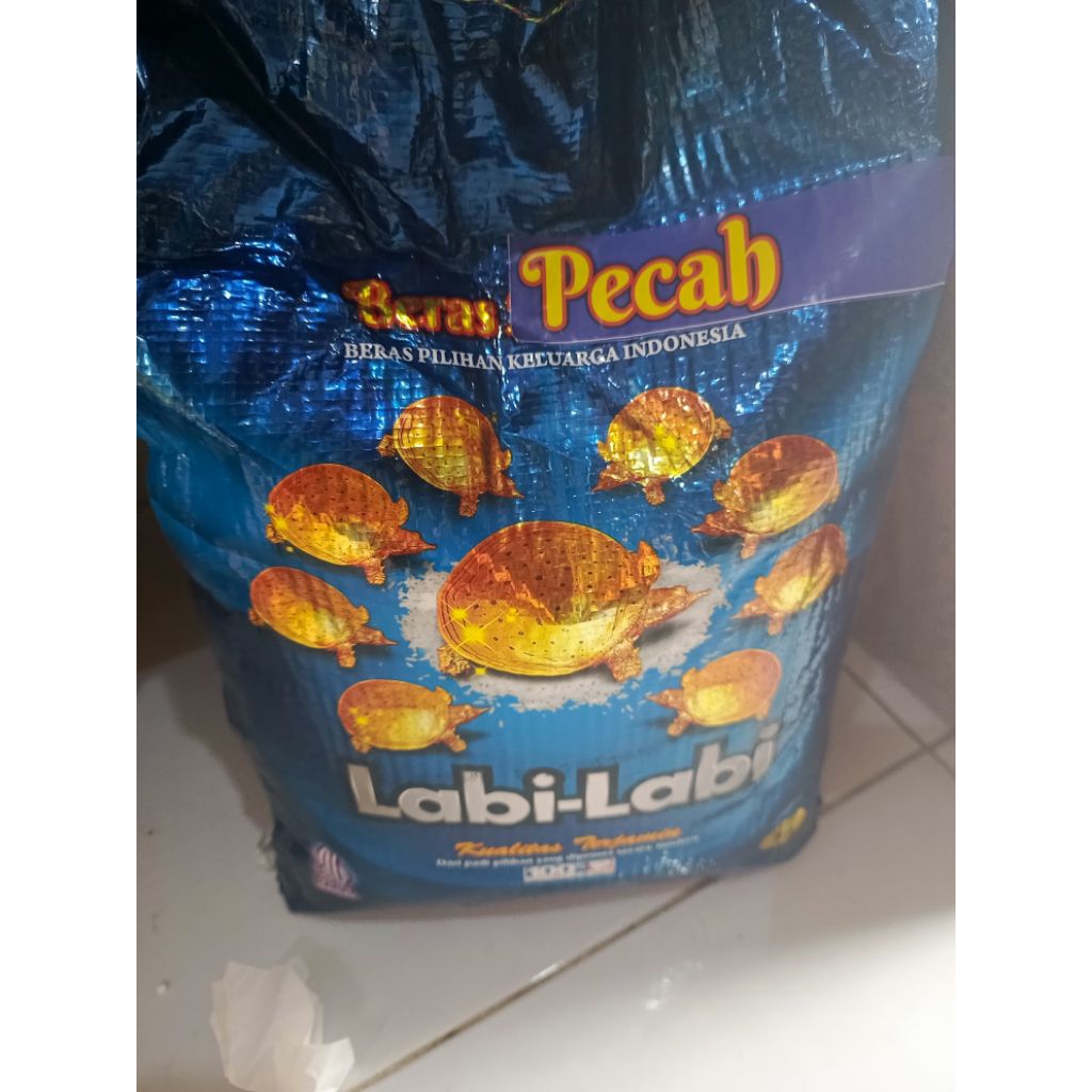 beras pecah labi labi 5 kg//3kg (wajib baca deskripsi)