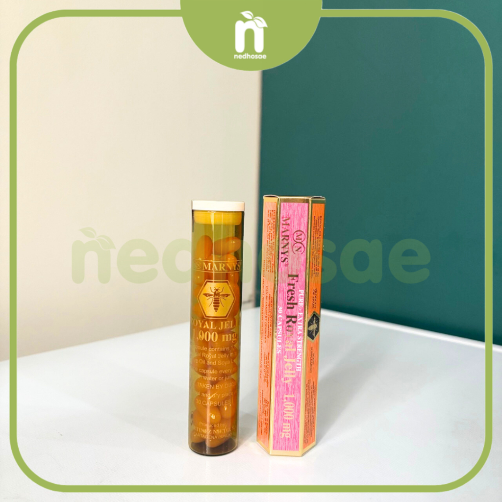 Marnys Fresh Royal Jelly | Pure Extra Strength Fresh Royal Jelly 1000 mg