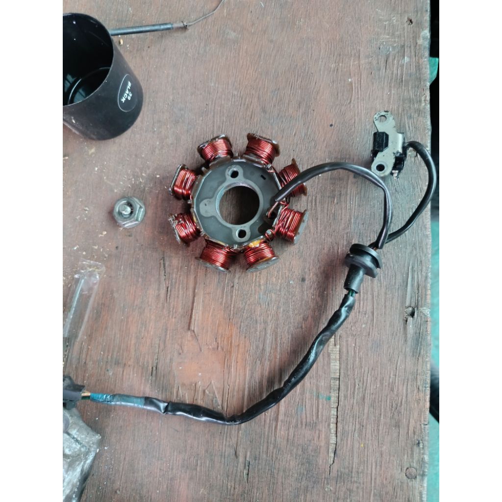 Spul Pulser pengapian spul satria fu original copotan