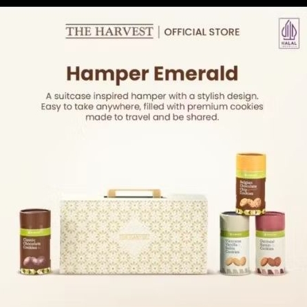 HARVEST MEDAN Hampers Lebaran Parcel Kue Kering Ramadhan 2026 - EMERALD