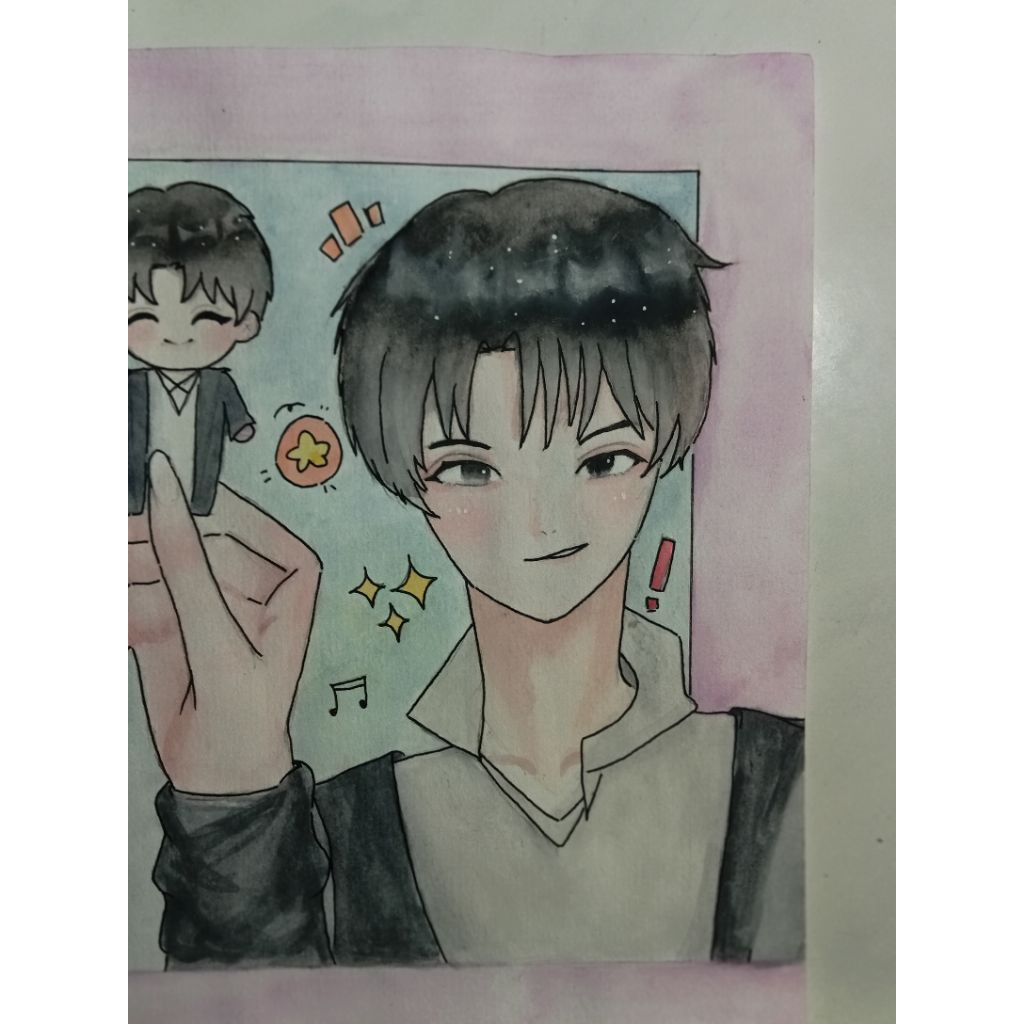 [CUSTOM]Commission Tradisional Art Watercolor