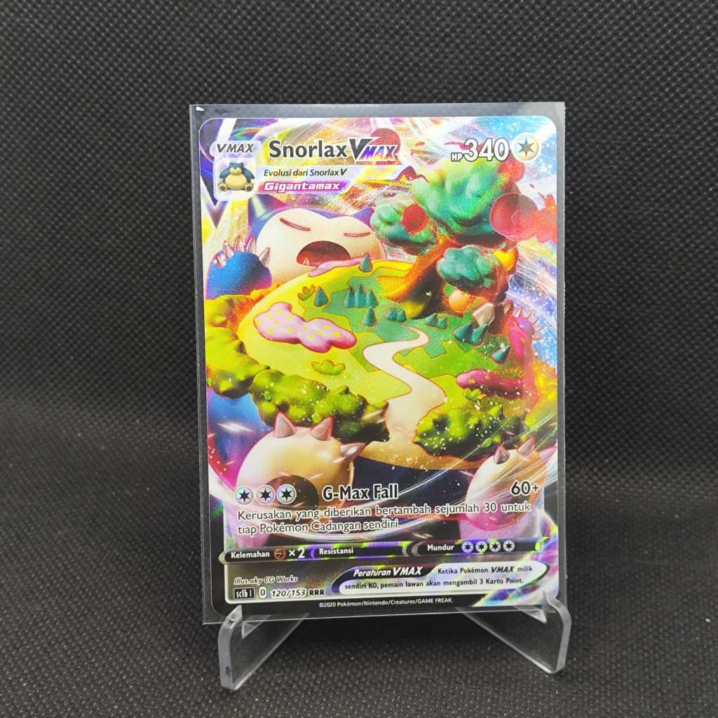 Pokemon Indo Snorlax Vmax Sclb 1 120/153 RRR