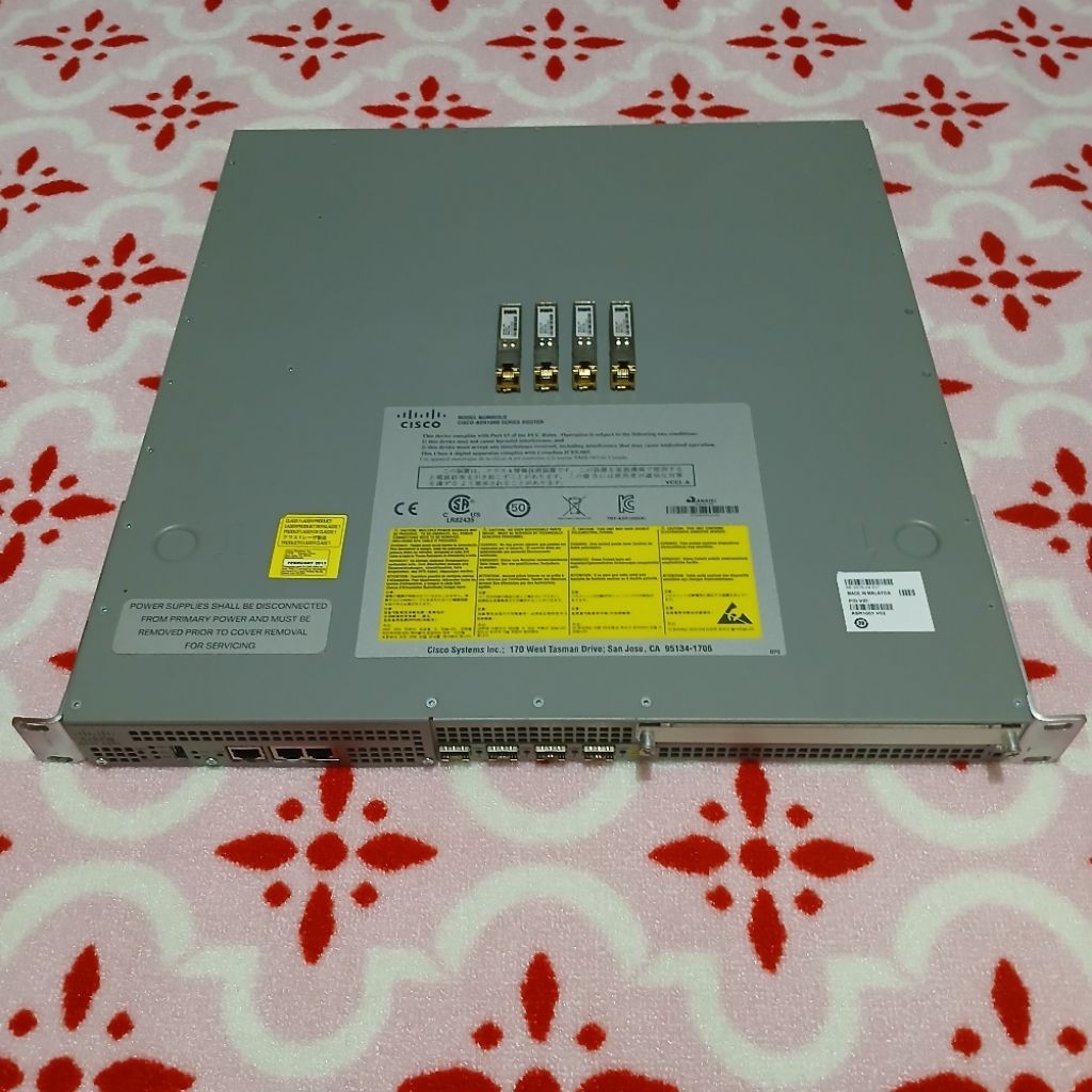 Cisco ASR1001 Series Router ASR 1001 + SFP-GE-T