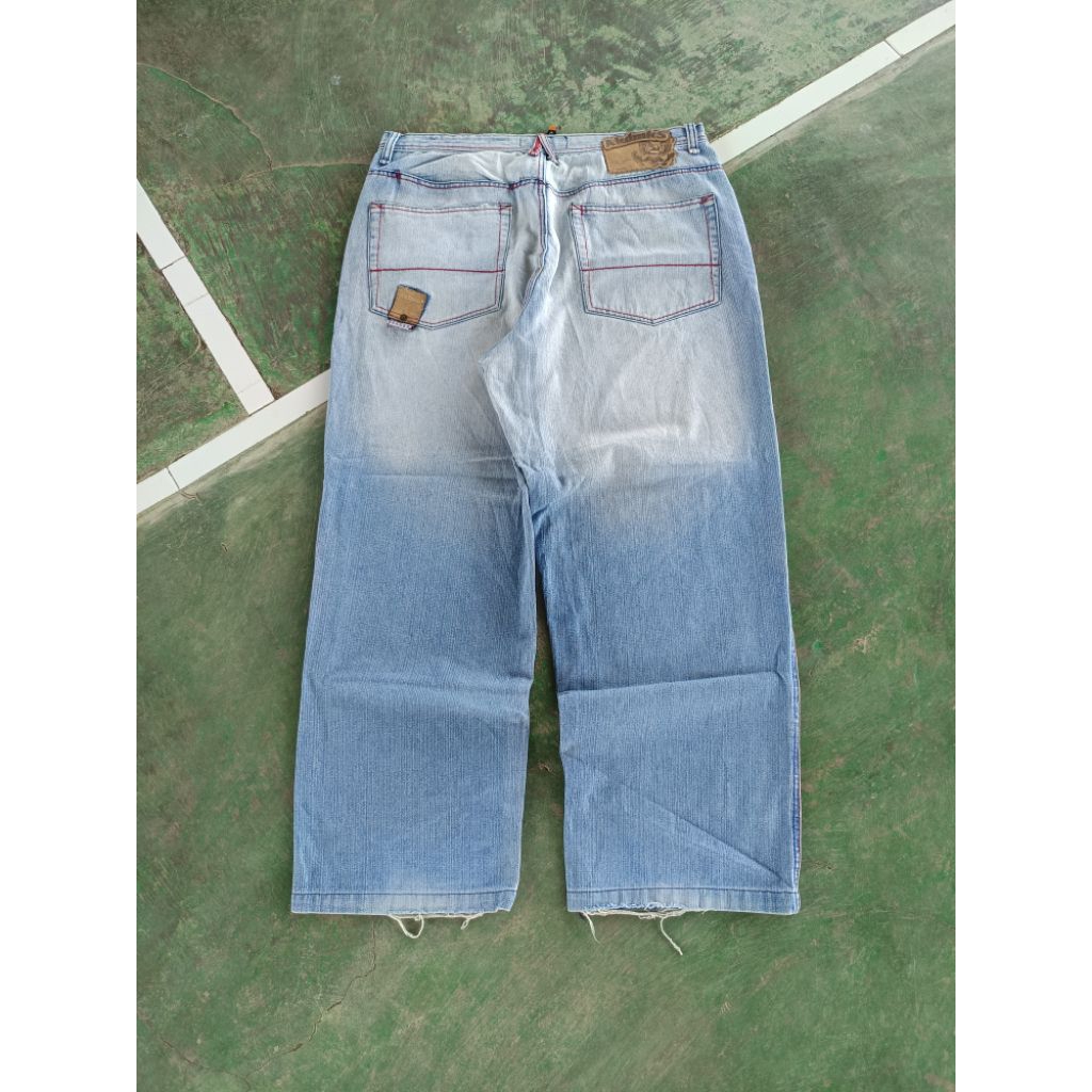 vtg Akademiks baggy wash jeans