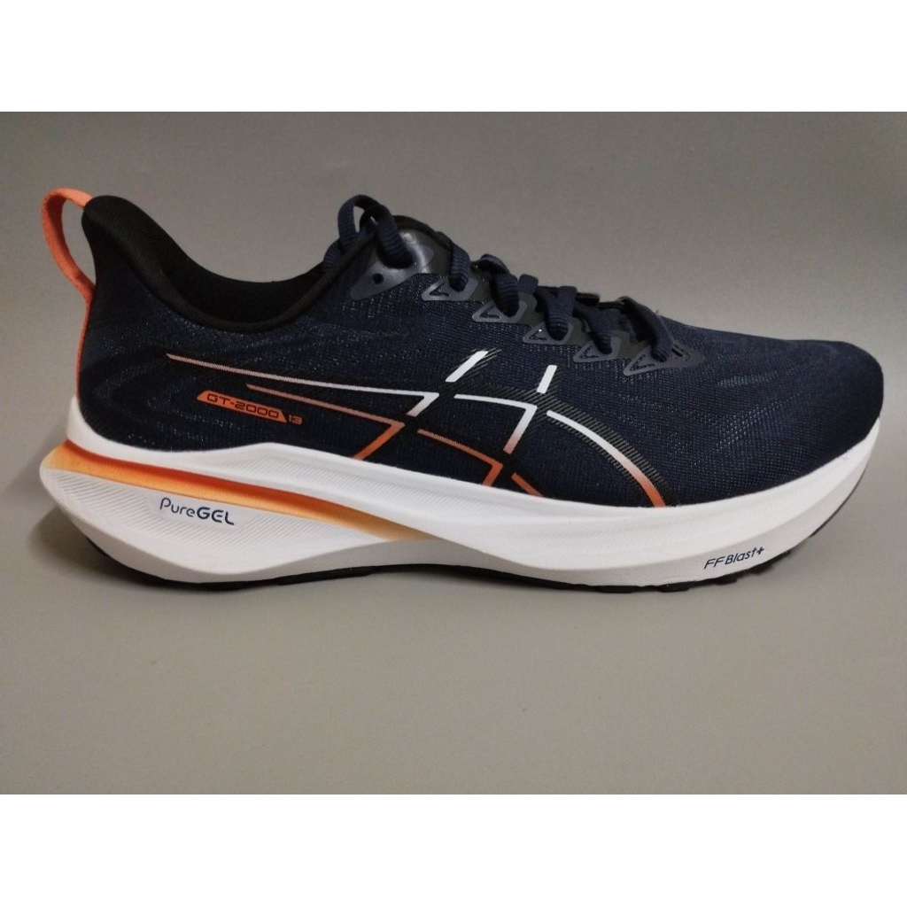 Sepatu Pria Running Lari Fitnes Asics GT 2000 13 Navy Original