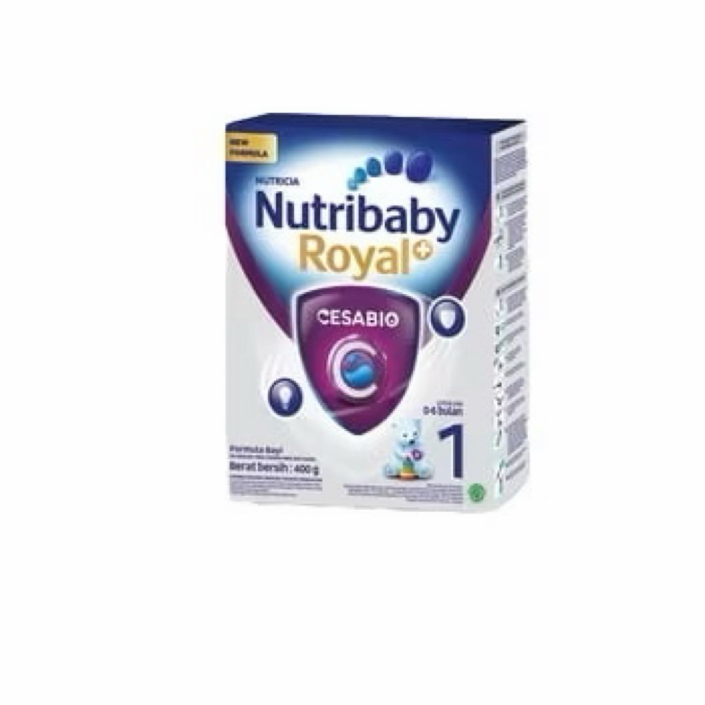 Susu Formula Bubuk Nutrilon Royal+ Cesabio 1 400g x2 untuk Bayi 0-6 Bulan