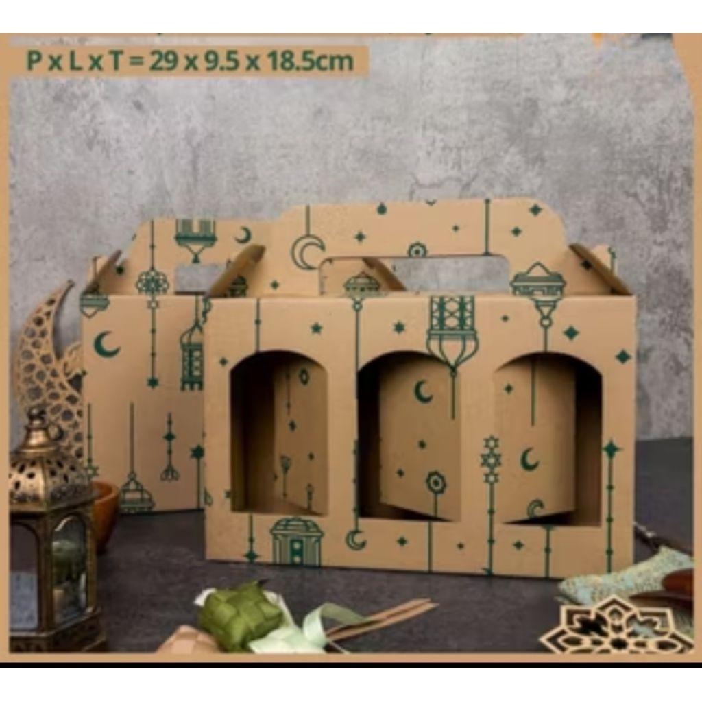 Box Lebaran 2 jar 1000ml Box lebaran 4 jar 400ml Box Natal 2 jar 1000ml box natal 3 jar 1000ml box n
