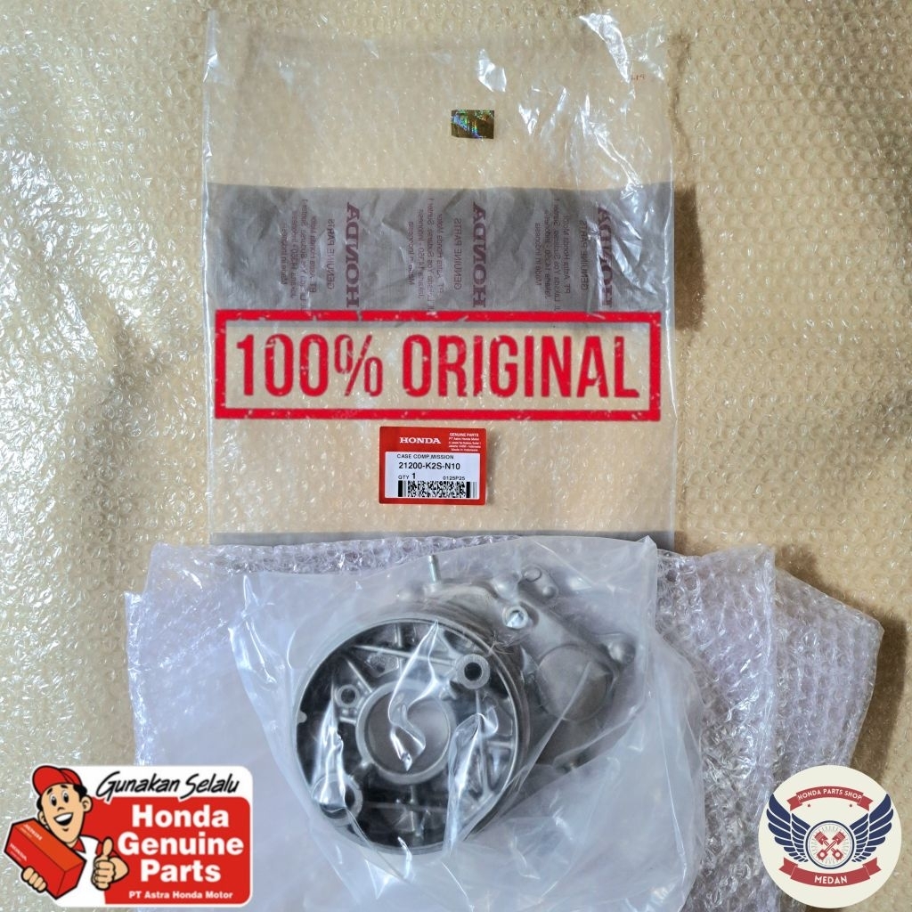 21200K2SN10 Case Comp Mission Rumah Gearbox Rasio - Vario Stylo 160 ABS , PCX 160 2022 , ADV 160 CBS
