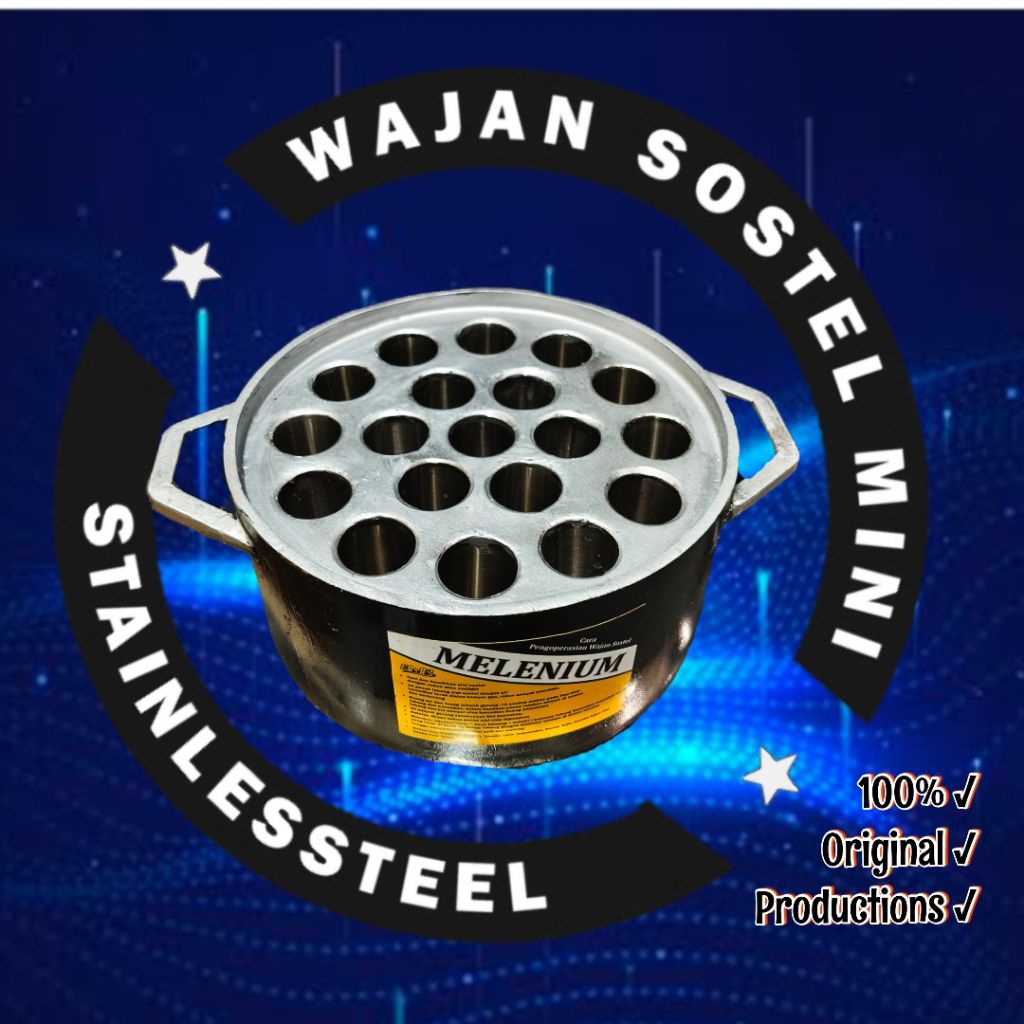 WAJAN SOSTEL MINI MELENIUM 19 LUBANG
