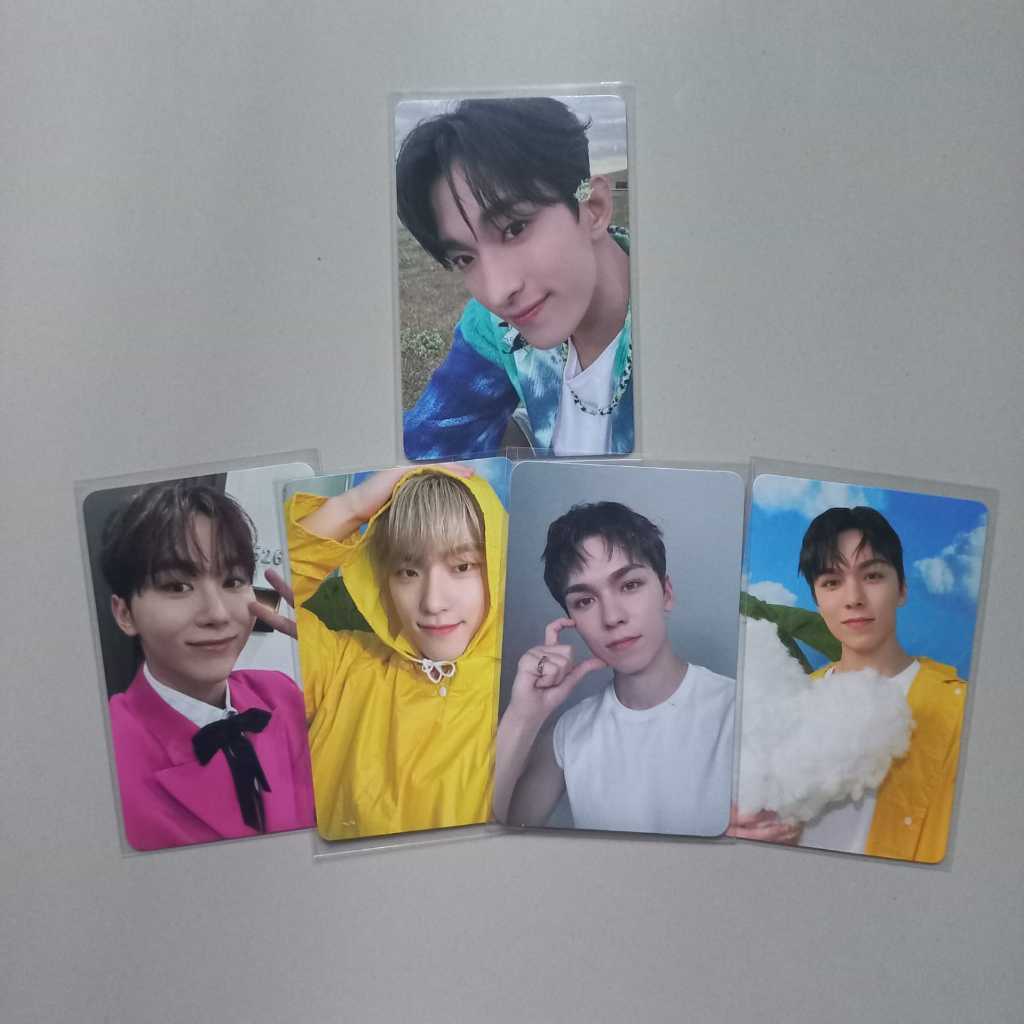 PHOTOCARD DK SEVENTEEN || PC DK SEVENTEEN HEAVEN YIZHIYU B + pc seungkwam, vernon, dino