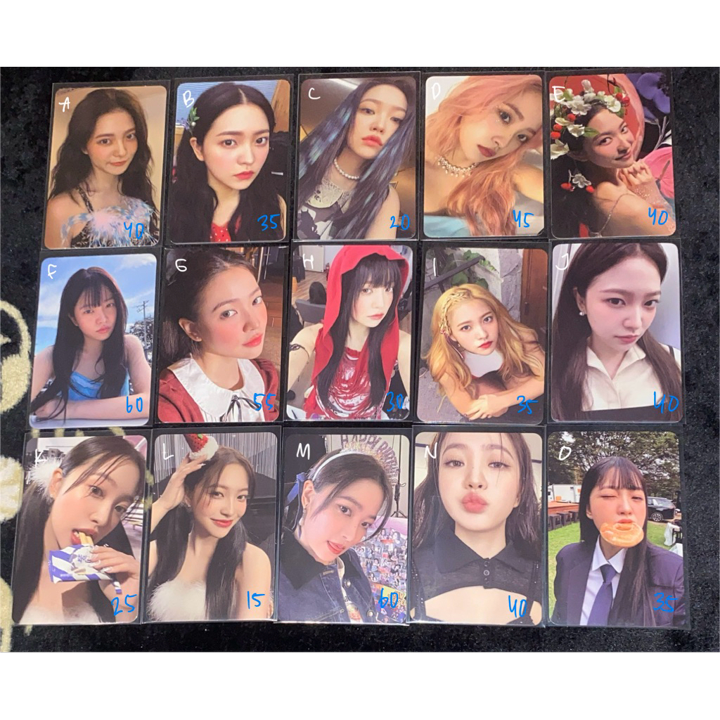 Photocard pc red velvet yeri