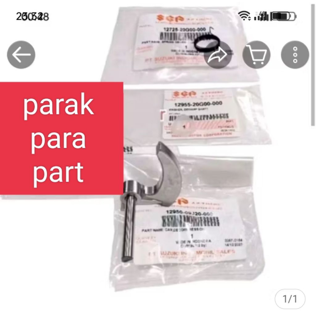 Bandulan Otomatis Dekompresi Noken As Suzuki Nex Let's Addres Nex 2 Shogun 125 Smash 110