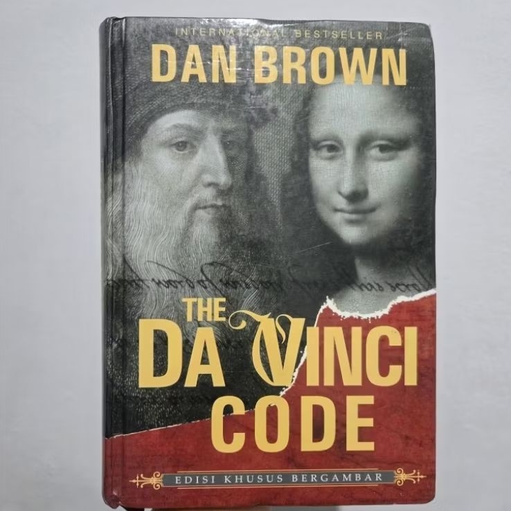 ORI Buku Edisi Bergambar Da Vinci Code - Dan Brown