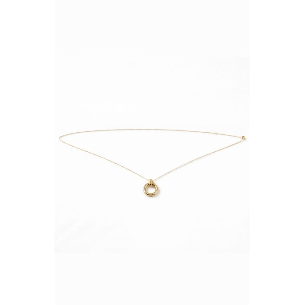 Kalung + liontin emas 750 k