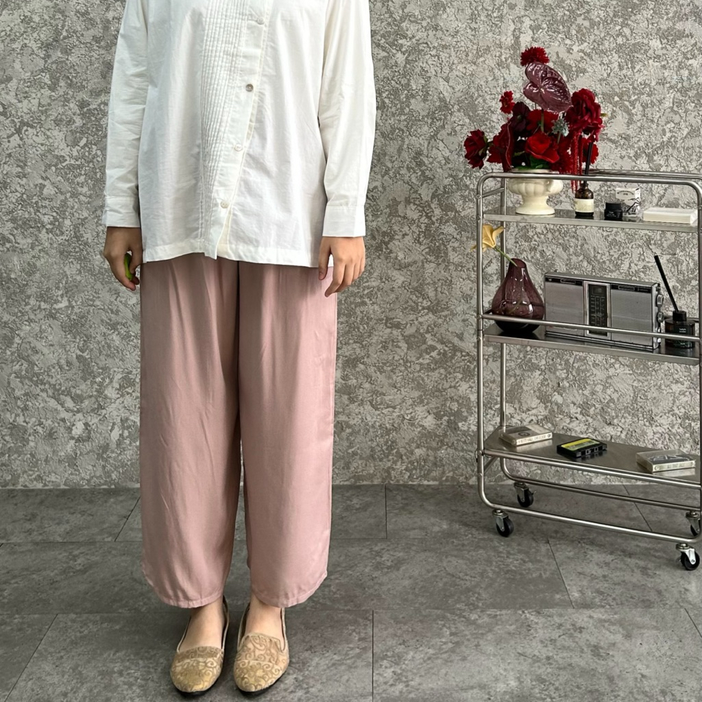 NNHABIT | KULOT RAYON TWILL | CELANA KULOT RAYON