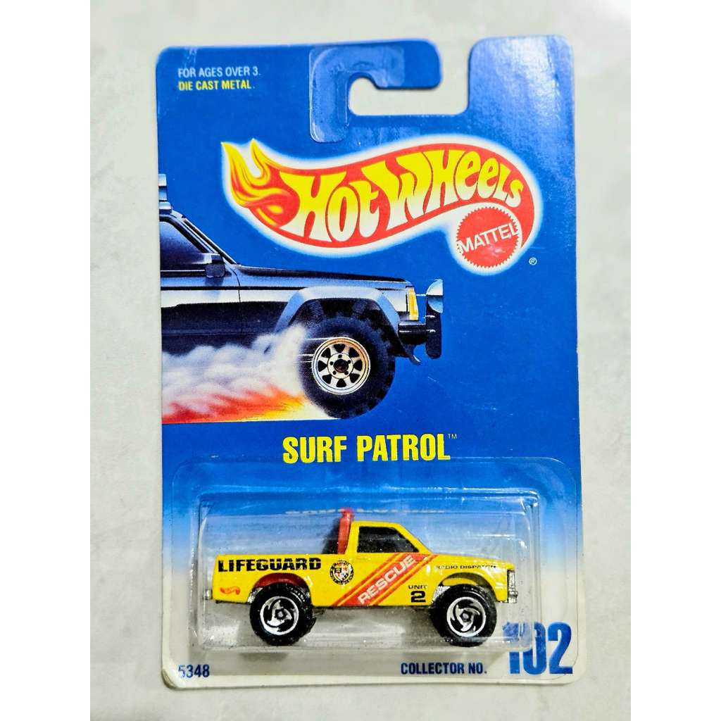 Hot Wheels 1992 LIFEGUARD SURF PATROL