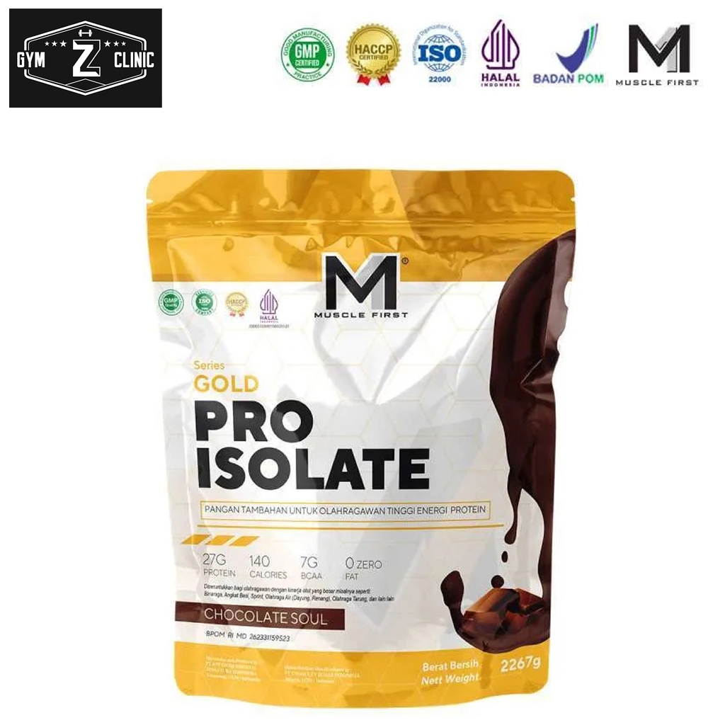 MUSCLE FIRST Pro Isolate 5 LBS / 2250 Gram - Whey Protein isolate M1 Susu Protein