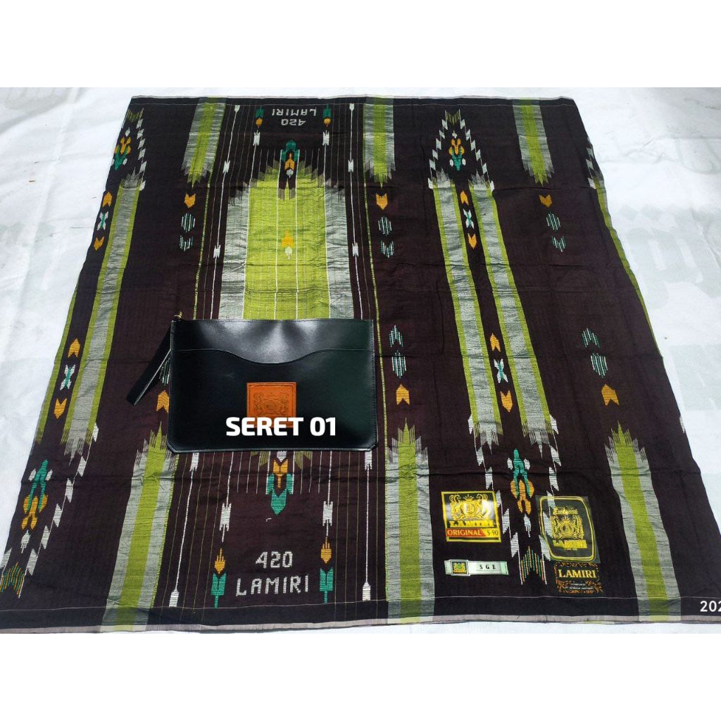 SARUNG LAMIRI 420,SGE SERET,BAHAN FULL MESRES ISTIMEWA DAN TERMURAH
