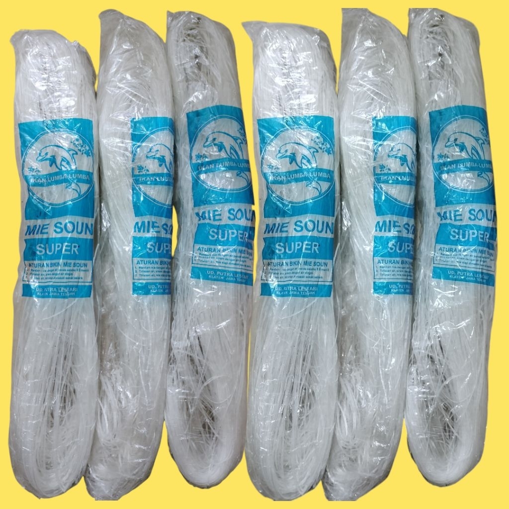 Mie Sohun Cap Lumba-Lumba | Sohun Super Asli Klaten | 1 Pcs