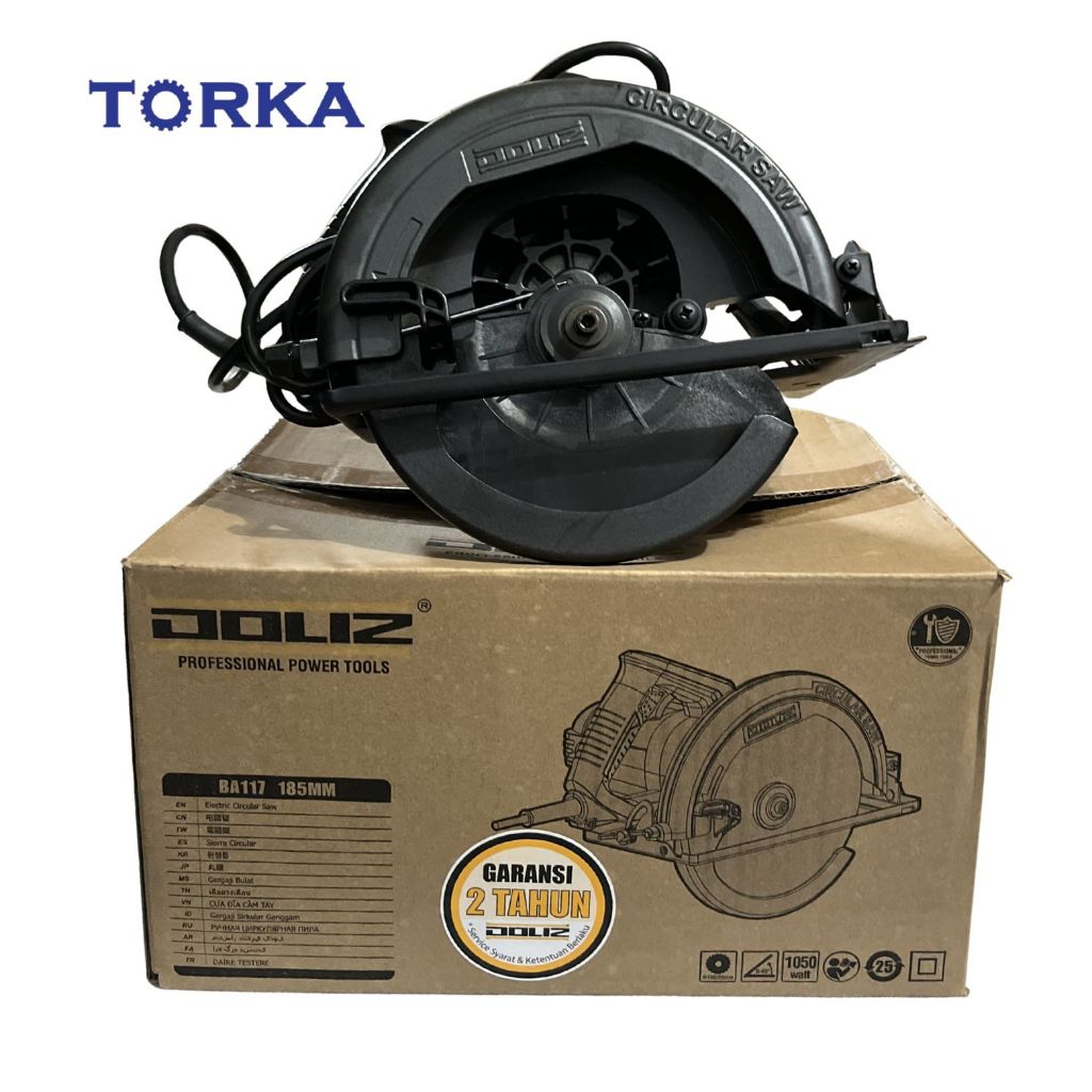 Circular saw DOLIZ BA117 mesin gergaji kayu