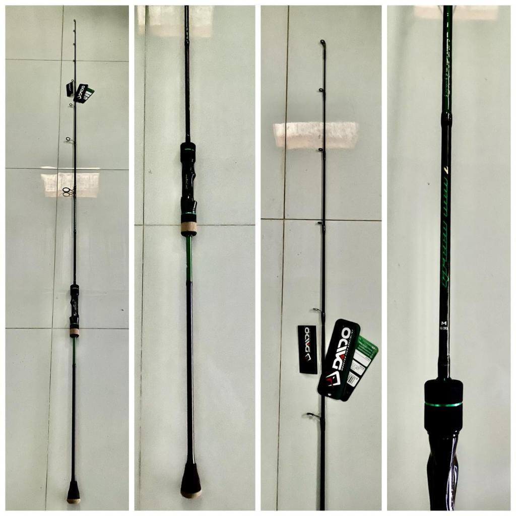 Joran Pancing Slow Jigging One Piece Panjang 190cm Daido Green Hell Carbon Solid
