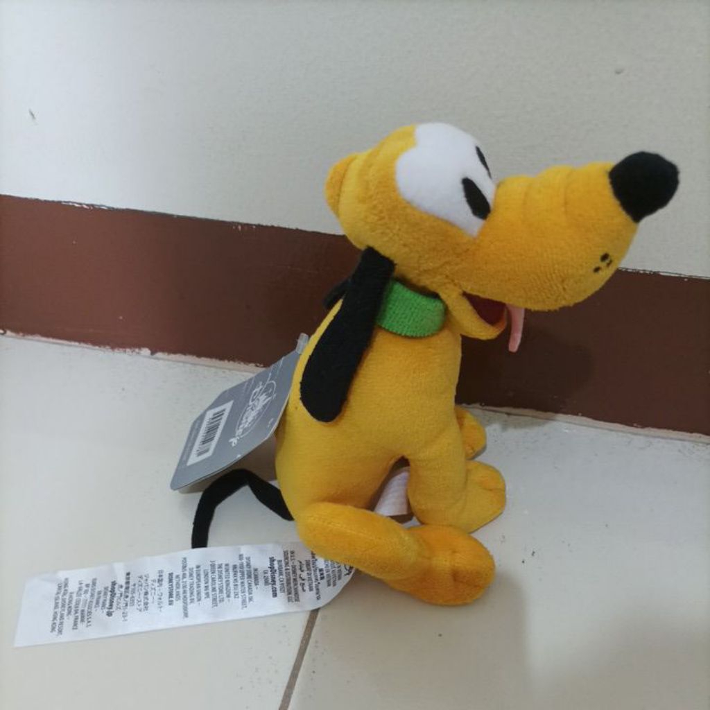 Boneka Pluto MICKEY MOUSE DISNEY ORIGINAL