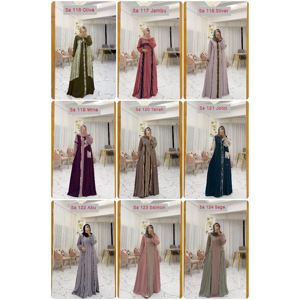 ( PROMO LEBARAN) Dress only bahan Rayon Twill  uniqlo mix rayon motif..   kode