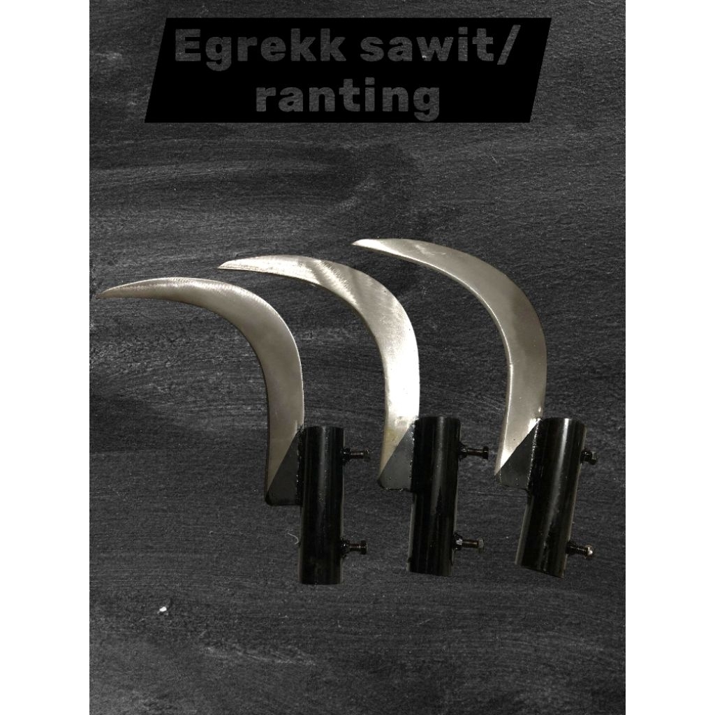 sabit pisau pinang alat pemotong rumput/potong dahan ranting kering/egrek rumput