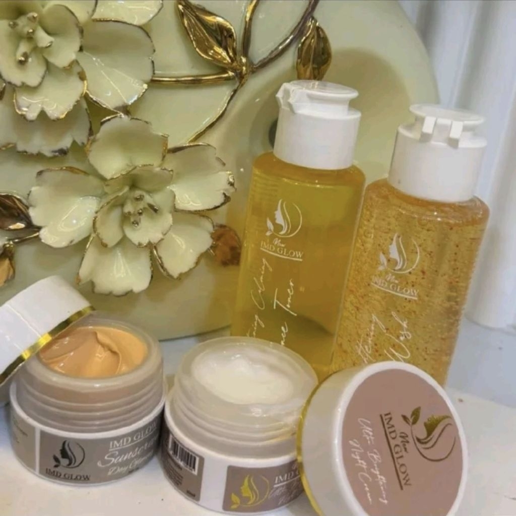 Skincare imd glow Paket Cantik Ultra Brightening BPOM ori 100%