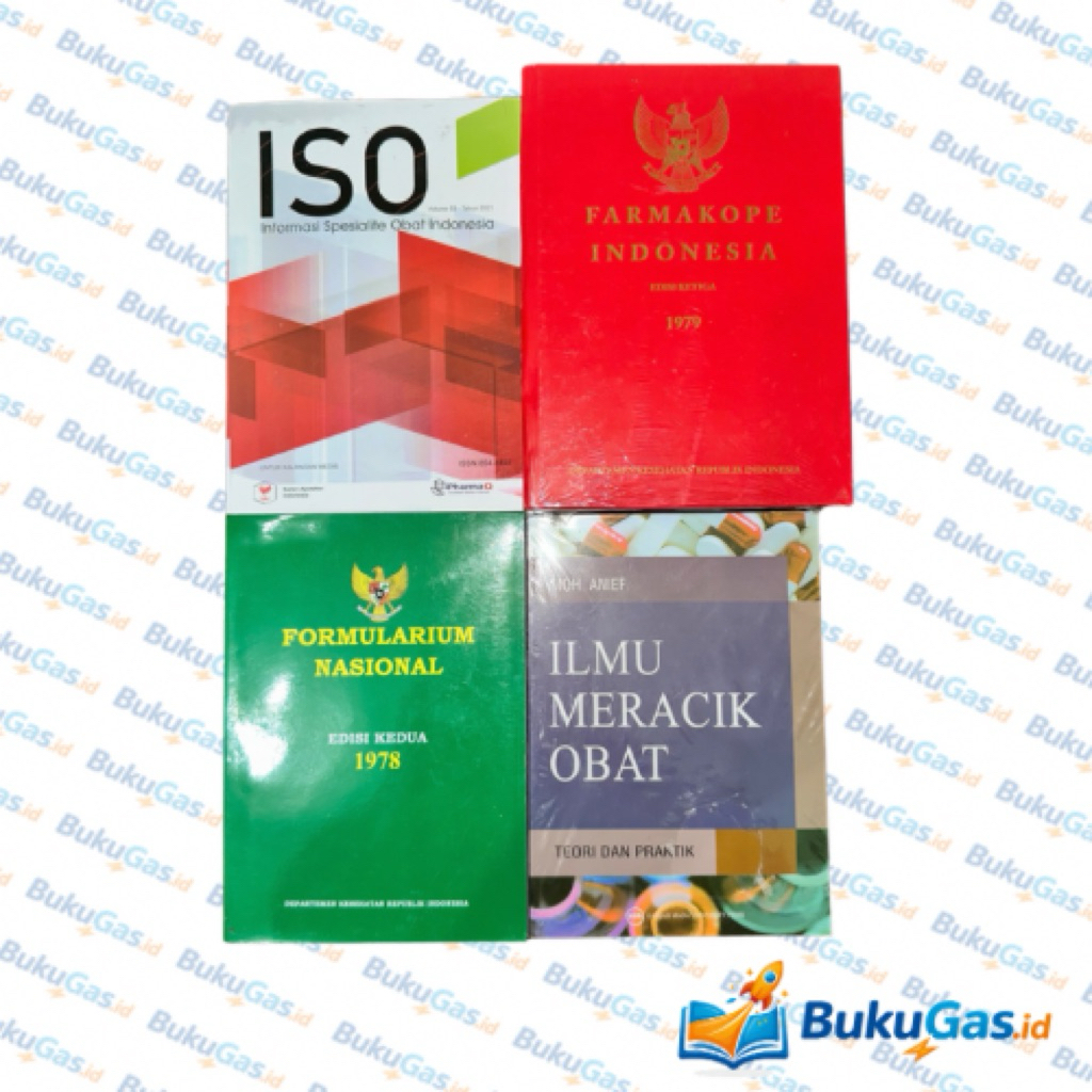 paket Buku farmasi (Fi3, Fornas, IMO, ISO)