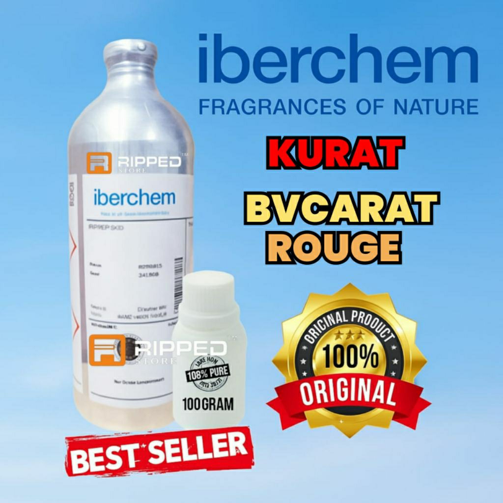 100ml Kurat Bibit Parfum Murni Bacarat Baccarat By Original Iberchem