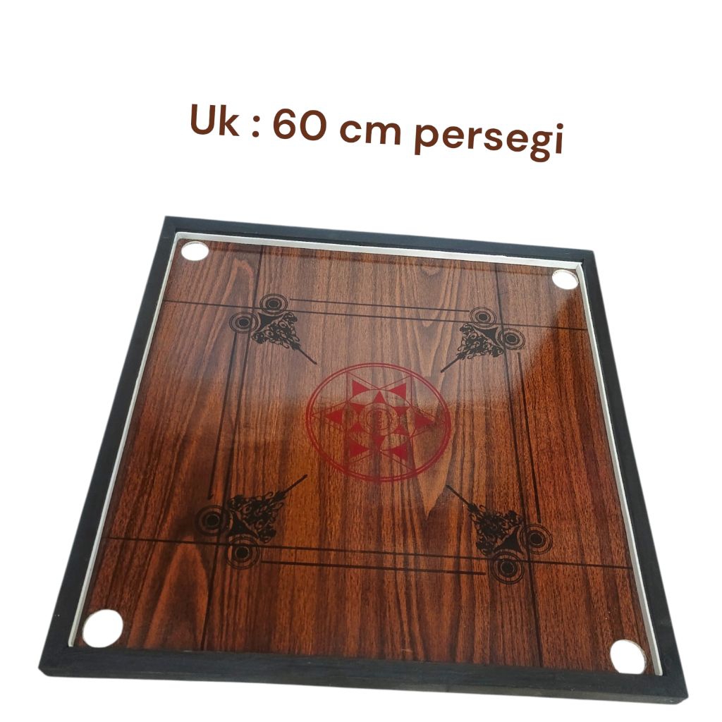MAINAN KARAMBOL KAYU TRIPLEK 60 CM/MAINAN KARAMBOL TRADISIONAL RAME RAME