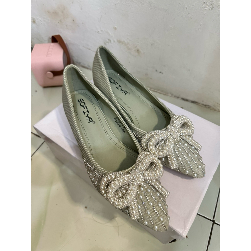 Sandal Hijau Mint Wanita Slop