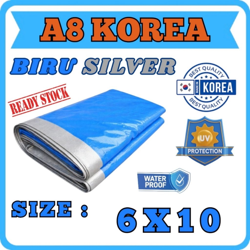 Terpal A8 ukuran 6x10