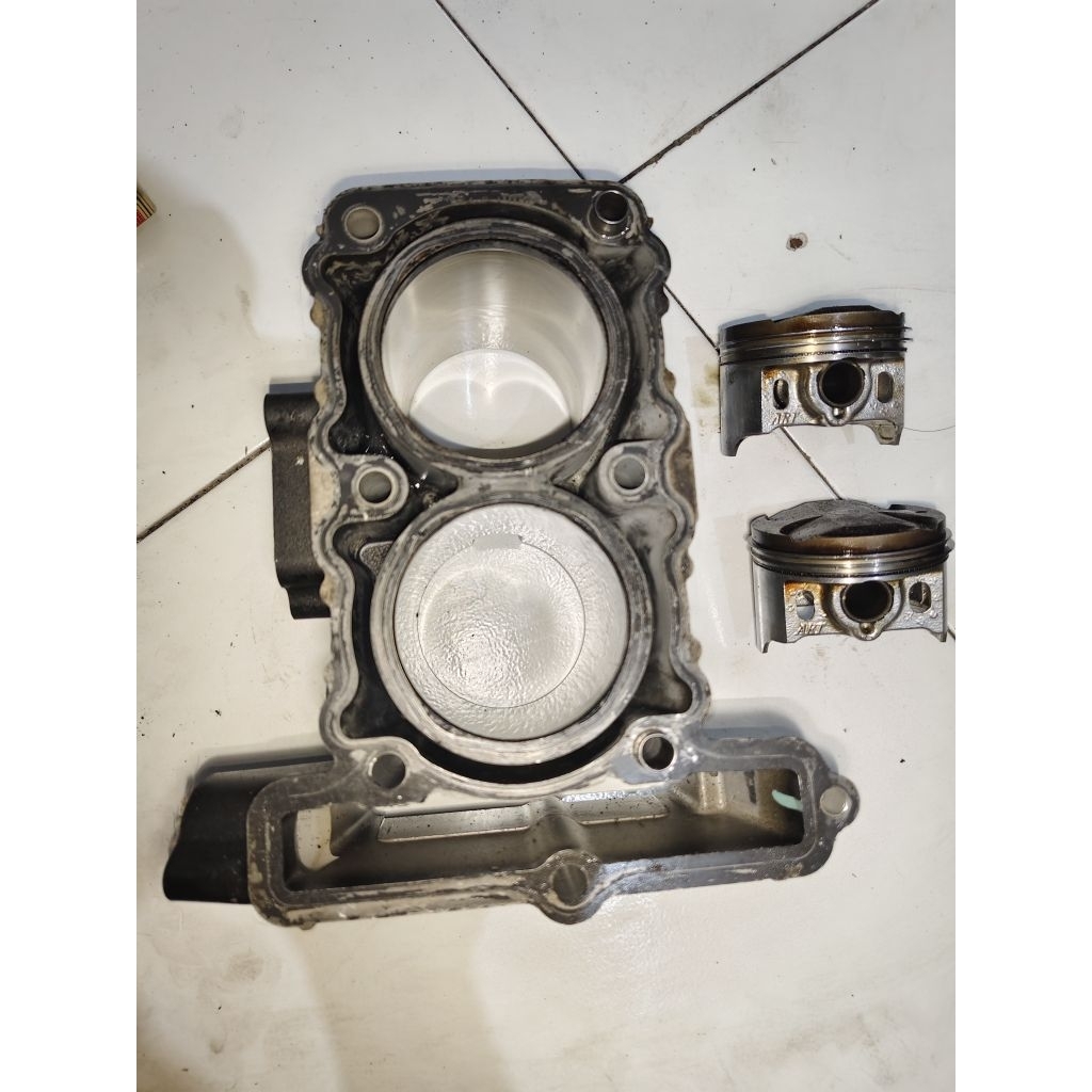 block + piston ninja 250 fi original copotan