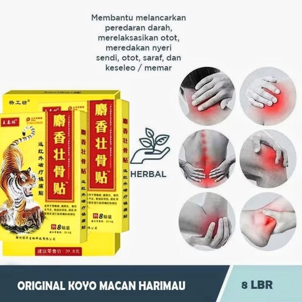 KOYO CINA CAP HARIMAU / KOYO HERBAL CHINA