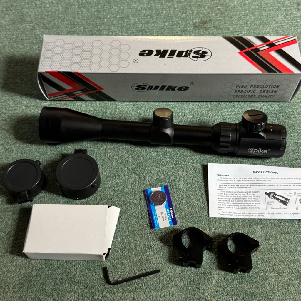 Teleskop spike 3-9x40 HK krosfire